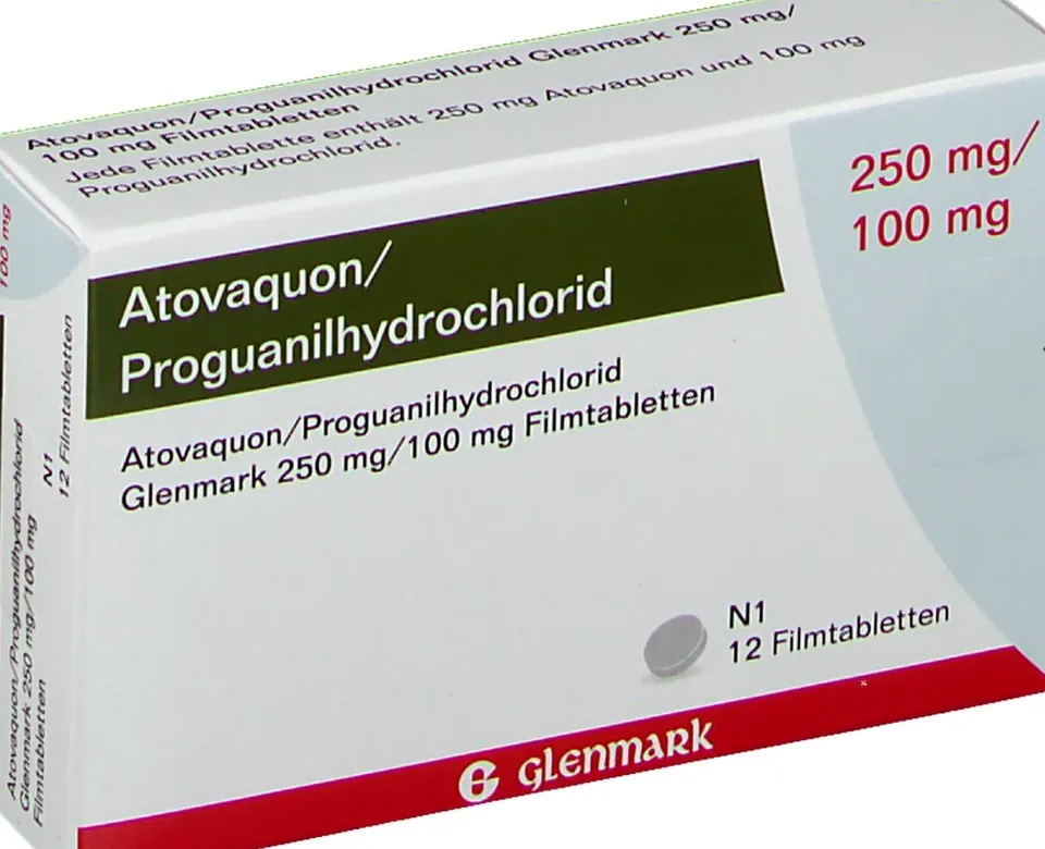 Atovaquon/Proguanil, Atovaquon/Proguanil, Tabletten