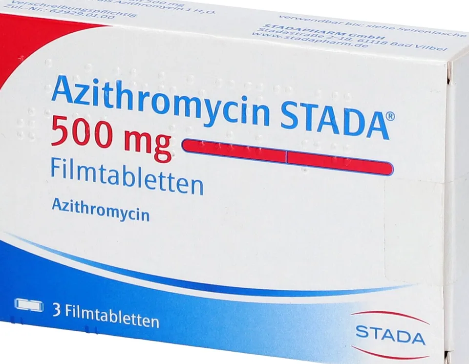 Azithromycin, Azithromycin, Tabletten und Lösung