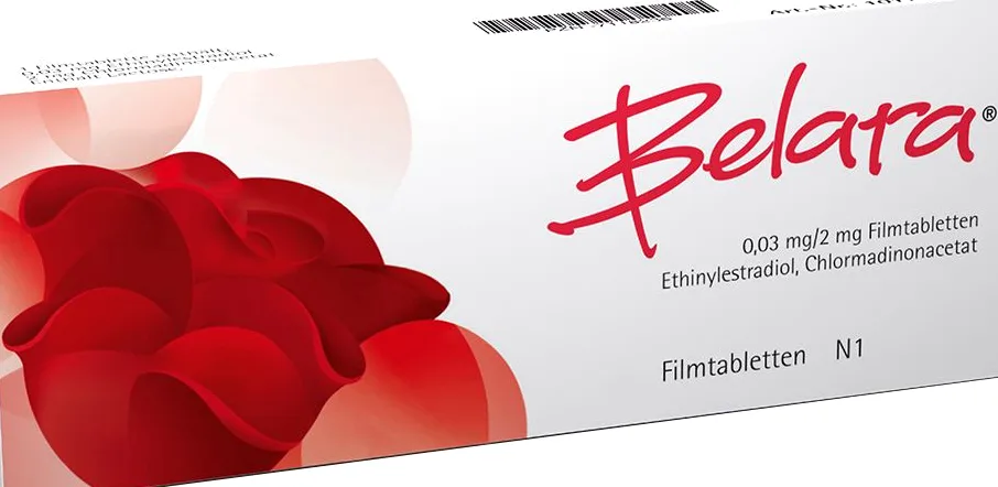 Belara, Chlormadinon/Ethinylestradiol, Tabletten