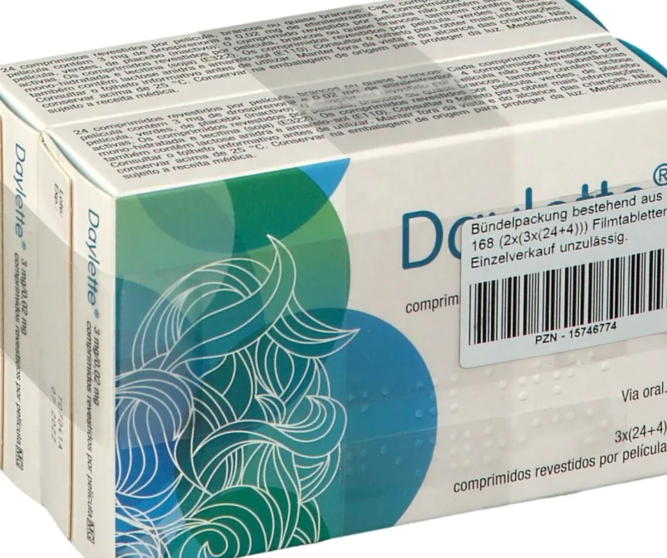 Daylette, Drospirenon/Ethinylestradiol, Tabletten