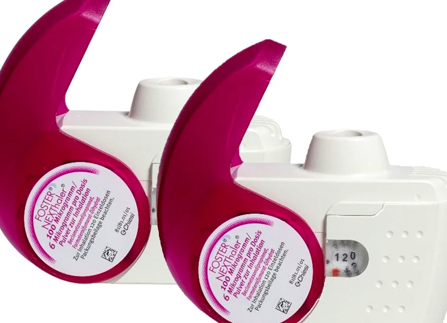 Foster NEXThaler, Beclometason/Formoterol, Pulverinhalator