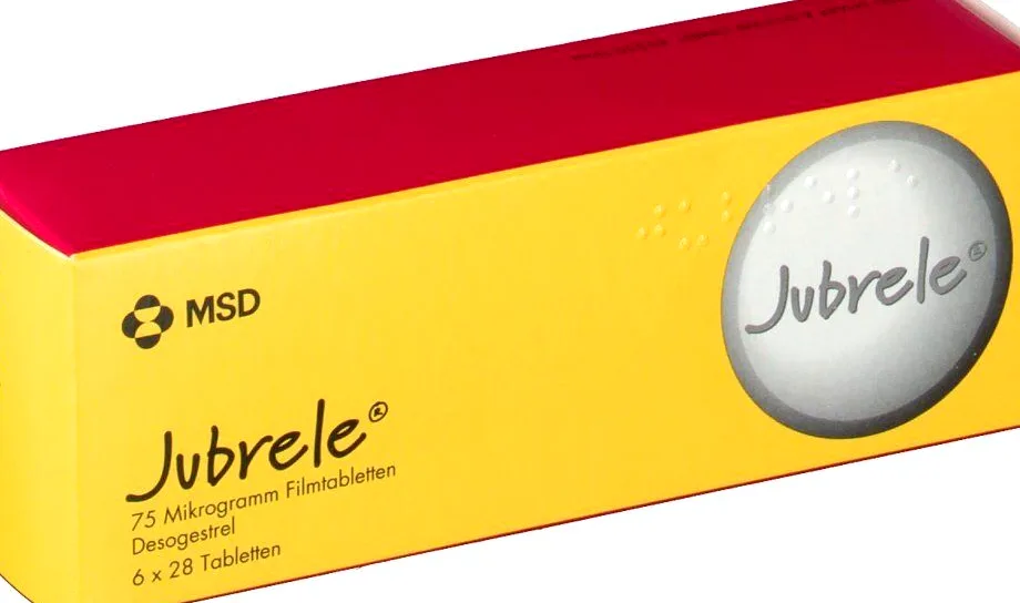 Jubrele, Desogestrel, Filmtabletten