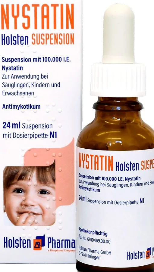 Nystatin, Nystatin, Lösung
