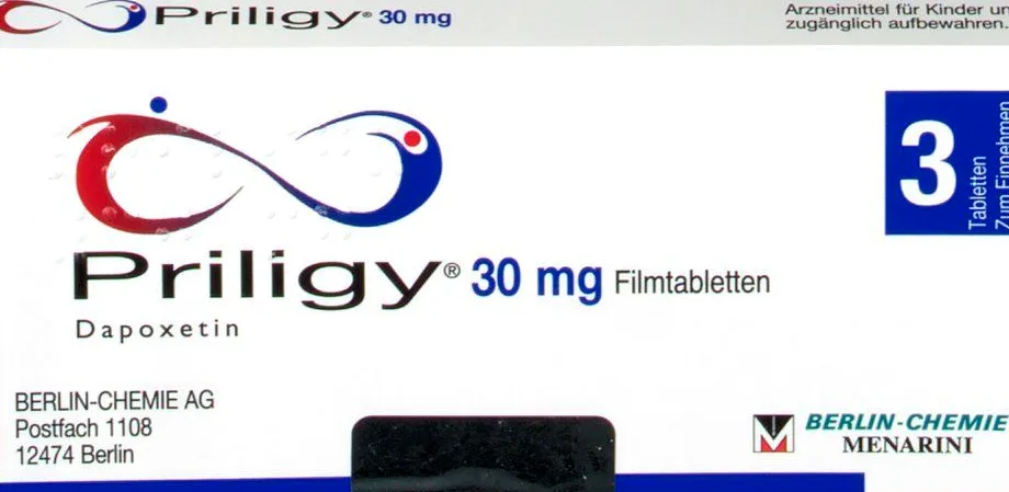 Priligy, Dapoxetin, Filmtabletten