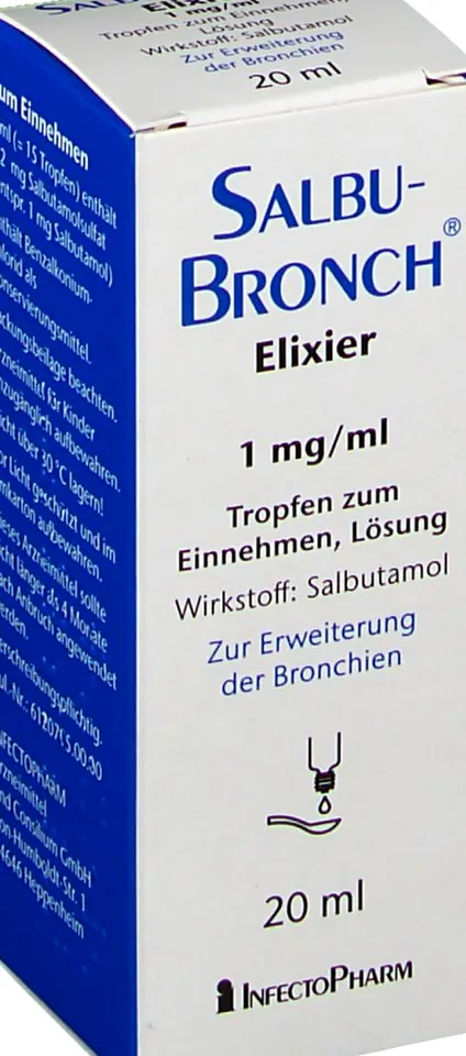 Salbubronch Elixier, Salbutamol, Lösung