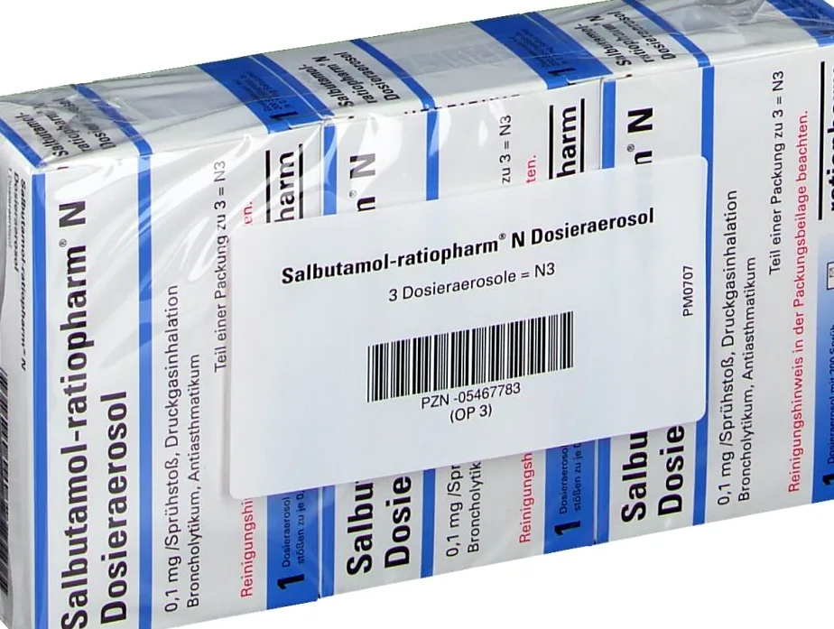 Salbutamol, Salbutamol, Dosieraerosol