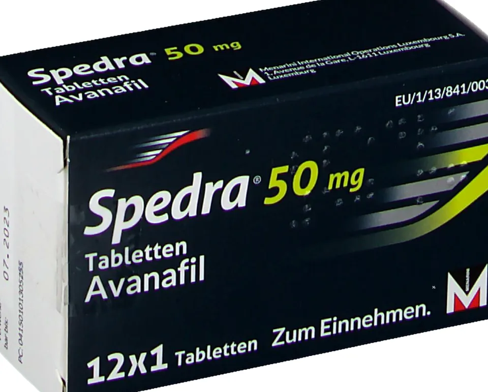 Spedra, Avanafil, Tabletten