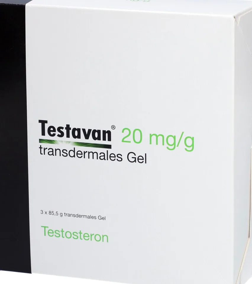 Testavan, Testosteron, Gel