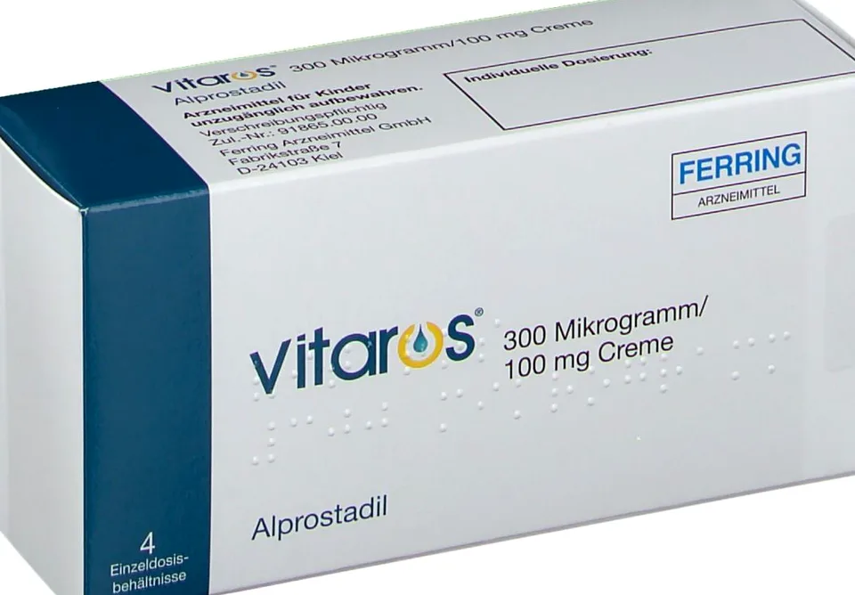 Vitaros, Alprostadil, Creme