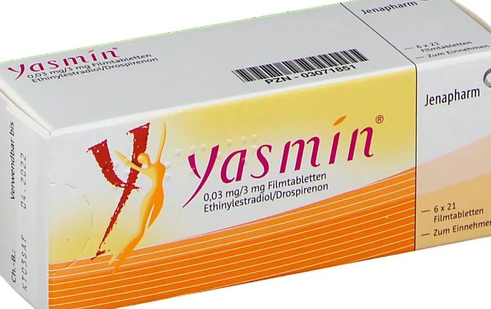 Yasmin, Drospirenon/Ethinylestradiol, Tabletten