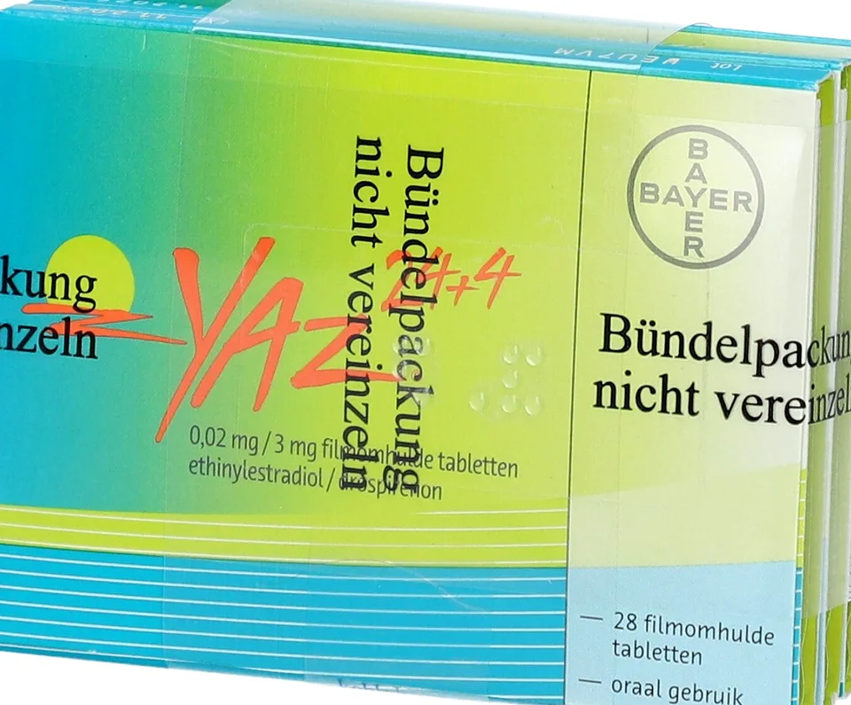 Yaz, Drospirenon/Ethinylestradiol, Tabletten